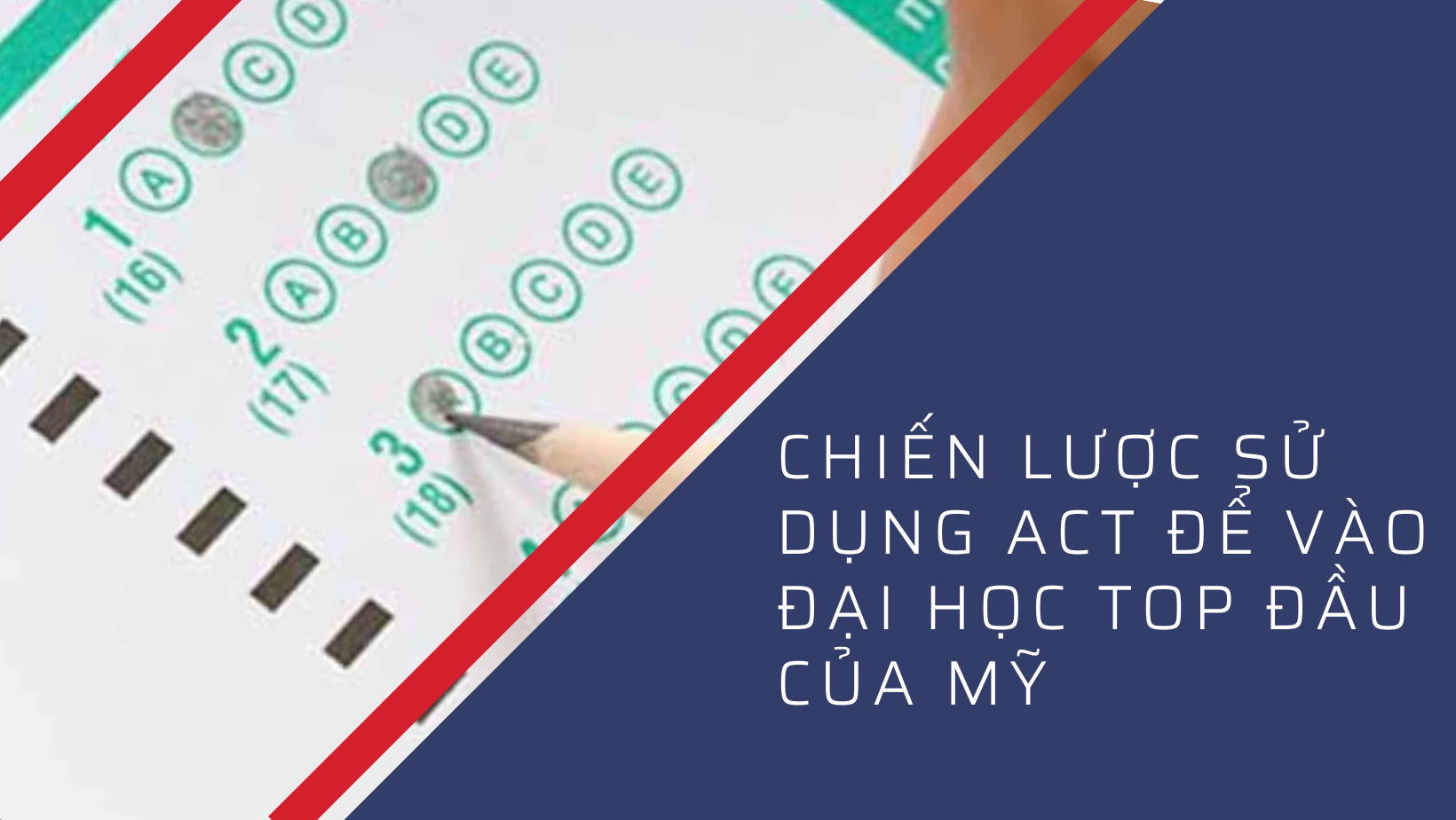 Chiến lược sử dụng ACT để vào Đại học Top đầu của Mỹ