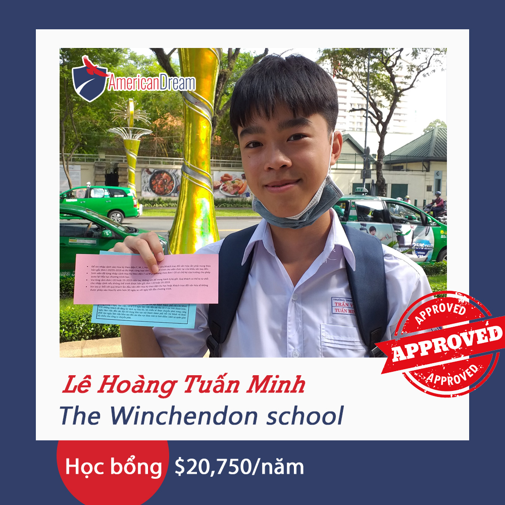 Visa du học trung học Mỹ