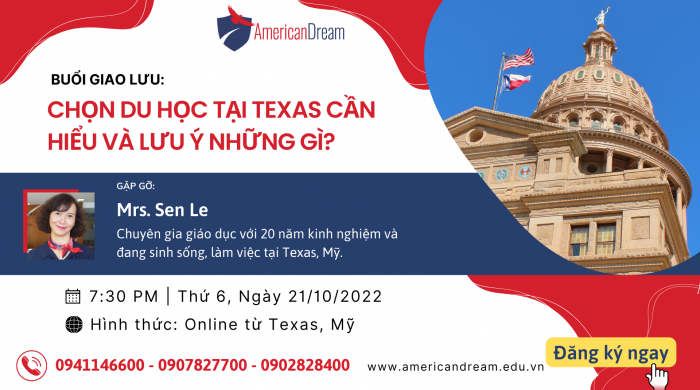 du hoc texas can hieu gi