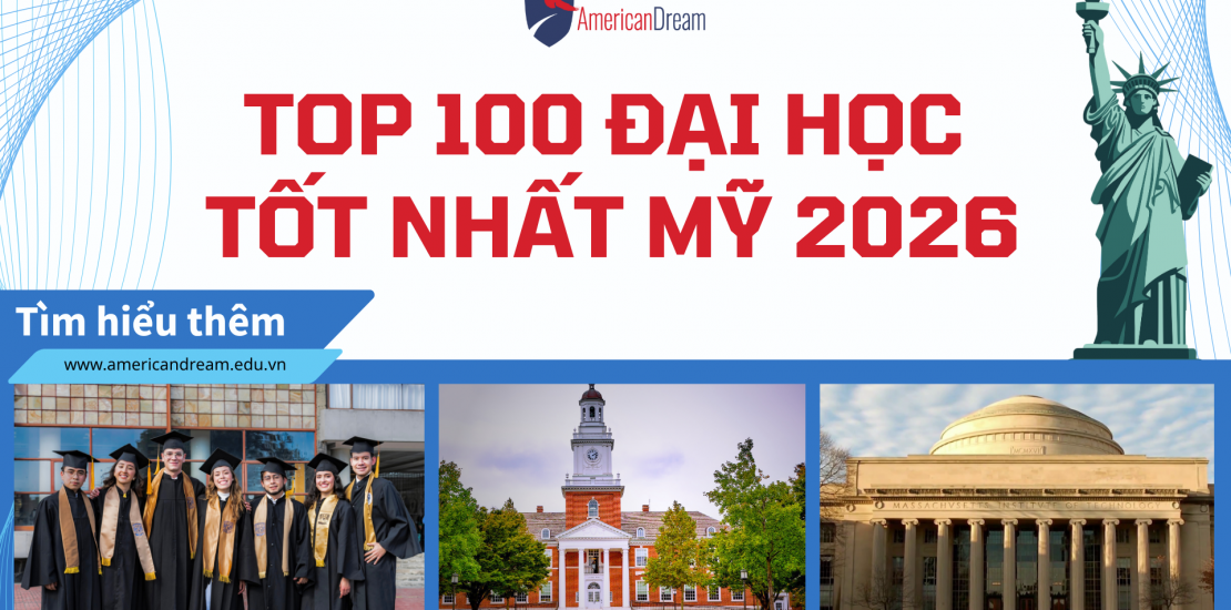 Top 100 đại học tốt nhất nước Mỹ